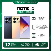 Infinix Note 40 8GB/256GB - Helio G99 - 6.78”