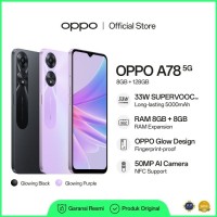 OPPO A78 5G 8GB/128GB (Garansi Resmi)