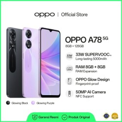 OPPO A78 5G 8GB/128GB (Garansi Resmi)