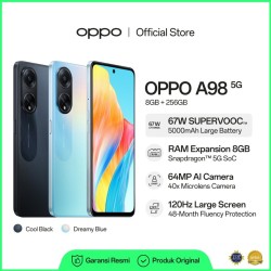 OPPO A98 5G 8GB/256GB (Garansi Resmi) - PROMO