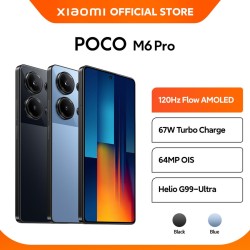 Official POCO M6 Pro  | 8GB/256GB | 64MP | 120Hz AMOLED